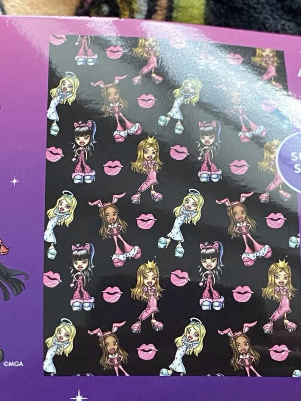 BRATZ Dolls Plush Halloween Throw Blanket 50x70 Black Jade Cloe Sasha Yasmin NEW